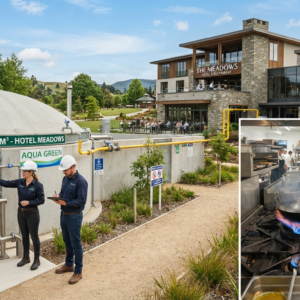 Commercial Fixed-Dome Biodigester System