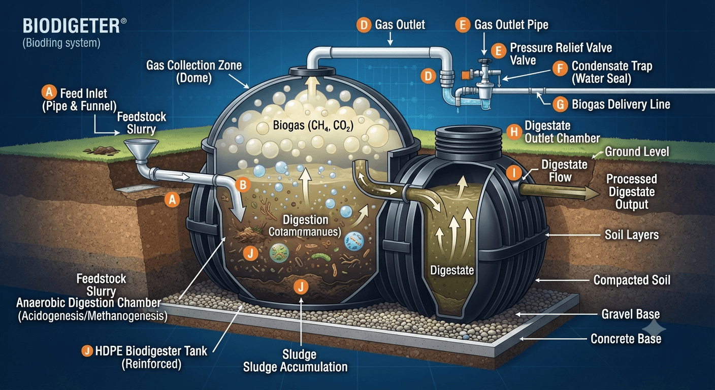 HDPE Biodigester System – Image 6