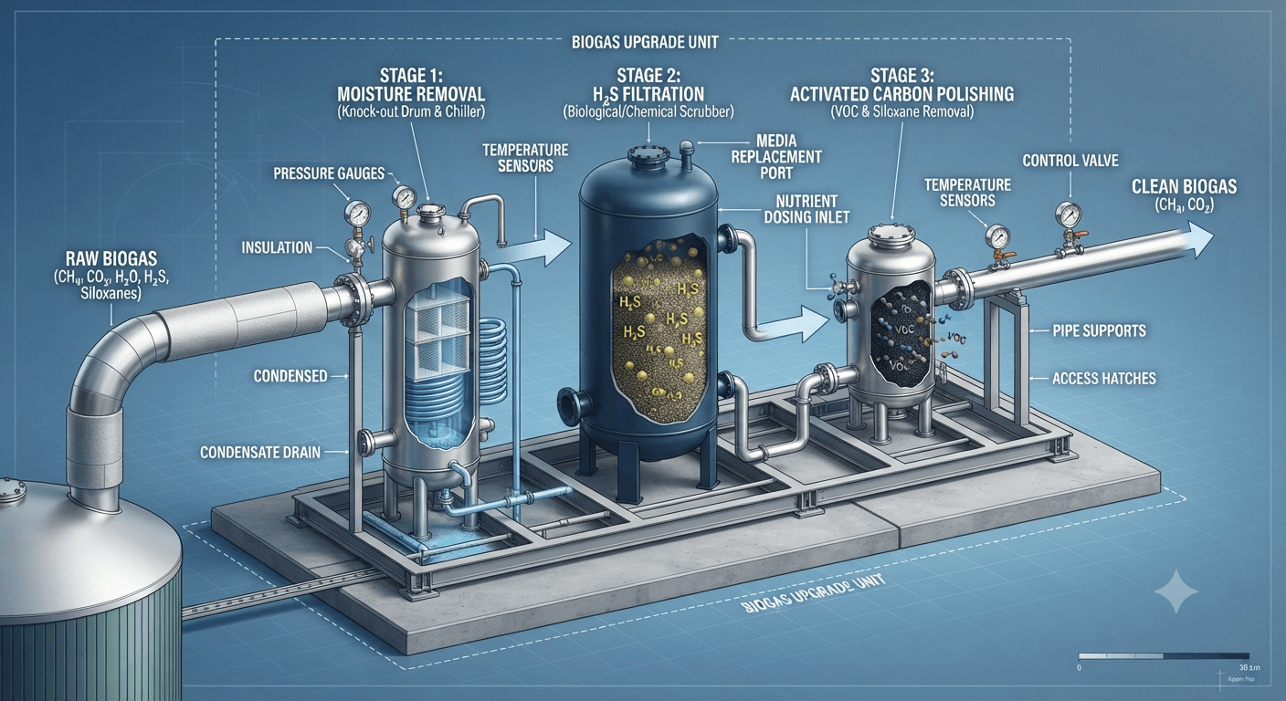 Biogas Gas Purification System – Image 2