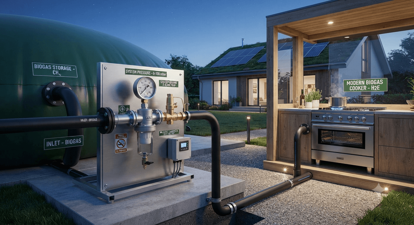 Biogas Pressure Regulation System