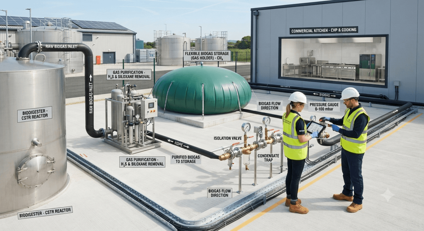 Biogas Piping and Distribution Kit – Image 2