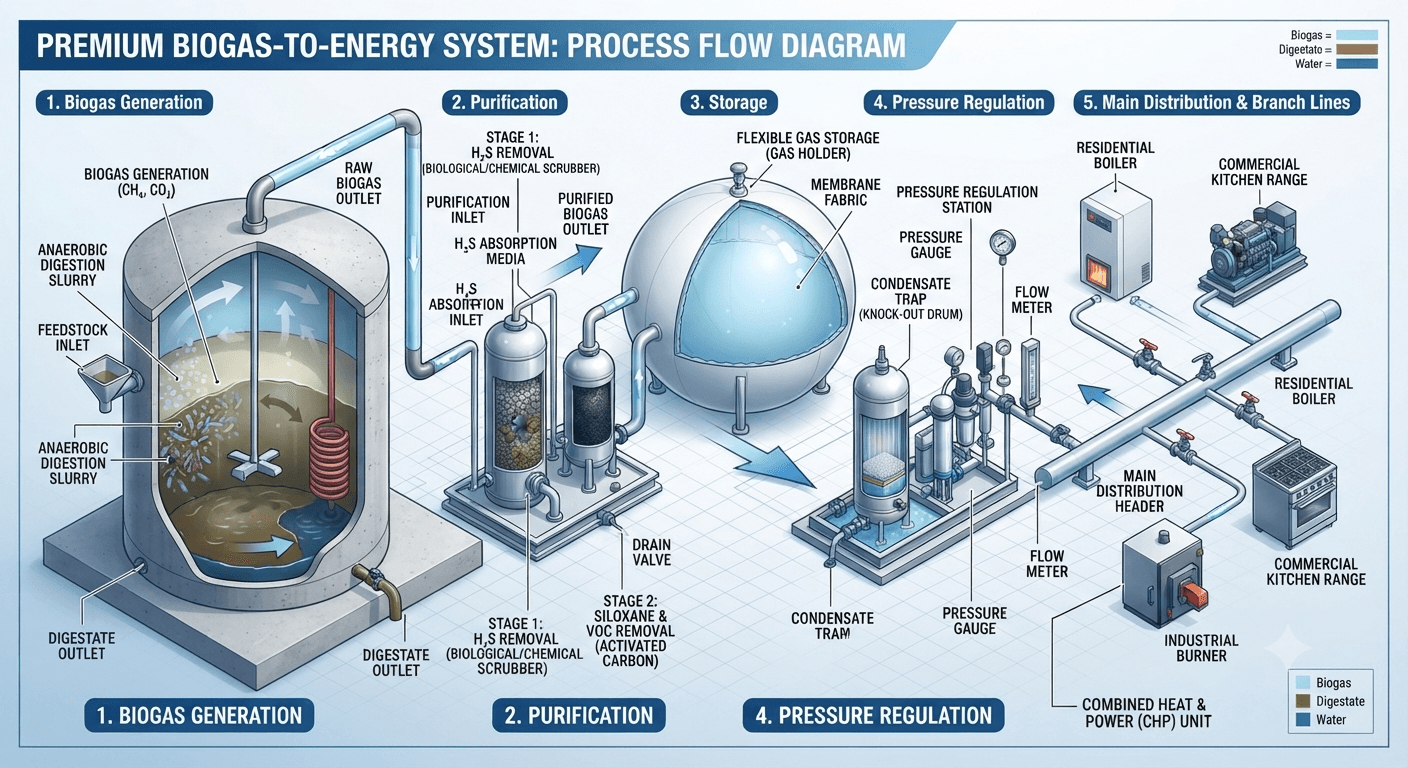 Biogas Piping and Distribution Kit – Image 4