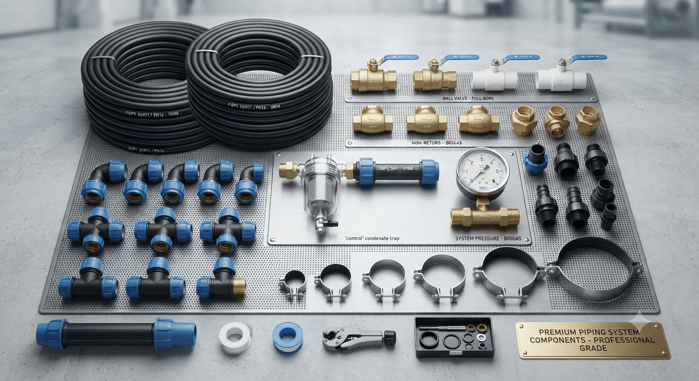 Biogas Piping and Distribution Kit