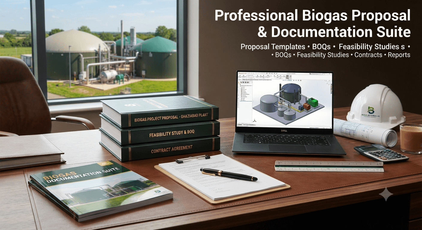 Professional Biogas Proposal & Documentation Suite