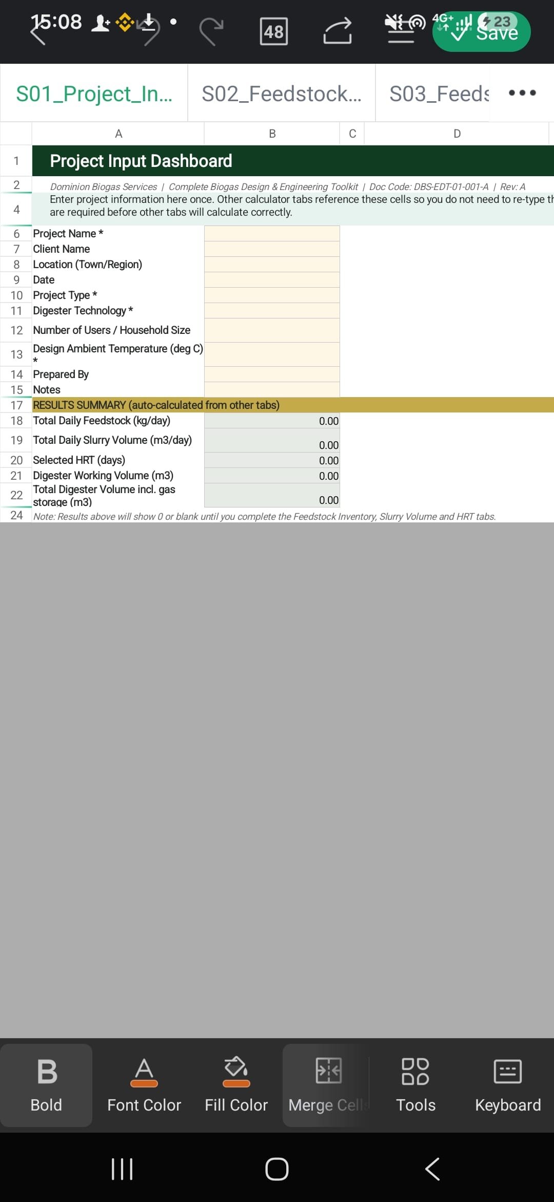Complete calculator suite screenshot