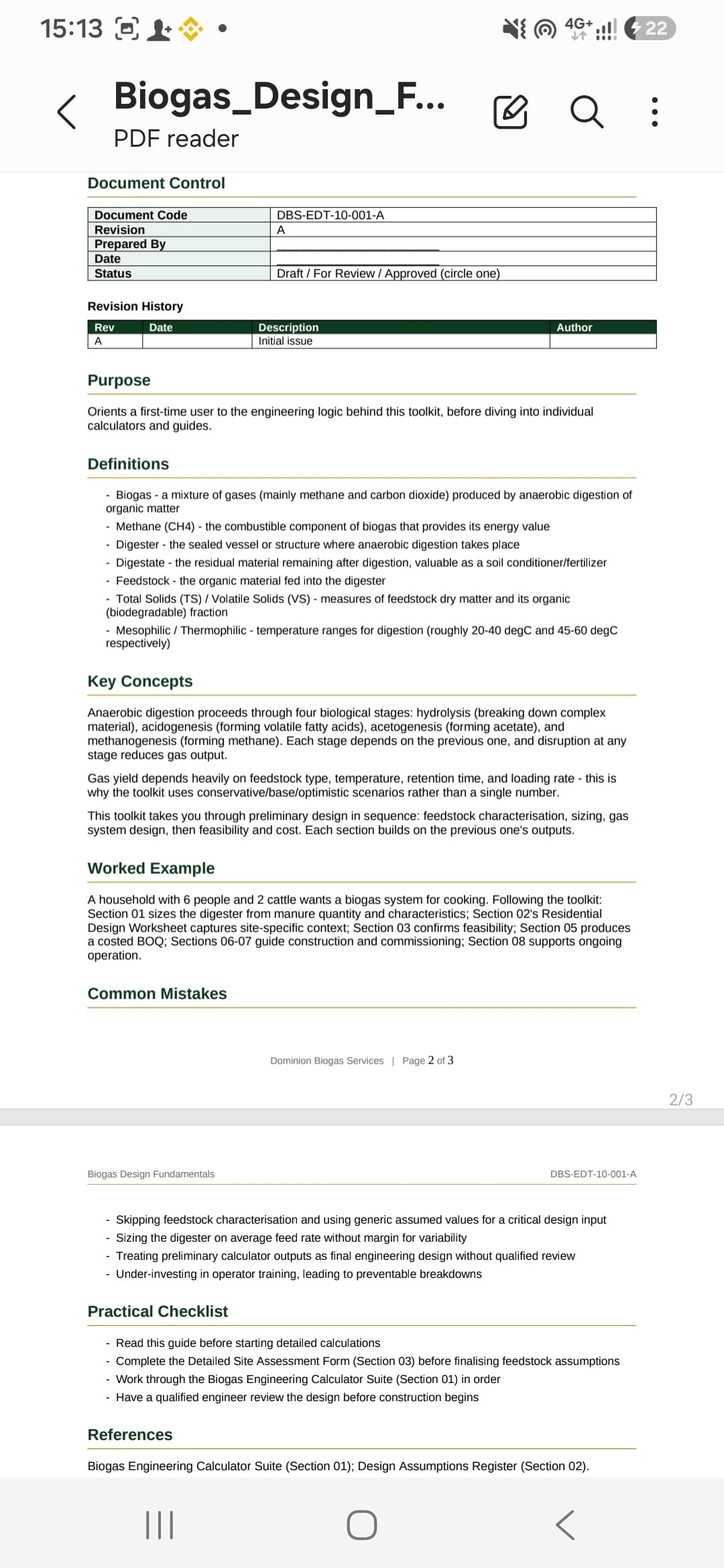 Business and costing resources screenshot